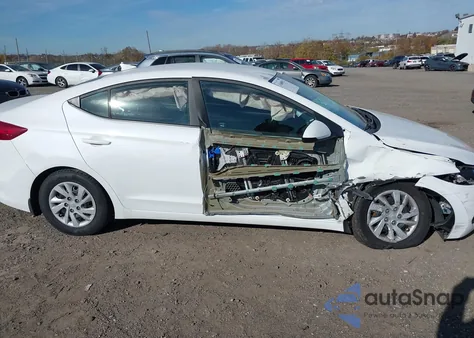 2018 Hyundai Elantra Se from USA, damaged, VIN 5NPD74LF0JH389229